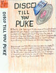 Disco Till You Puke tape cover