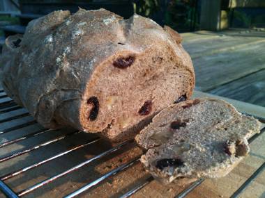 Cranberry-walnut bread