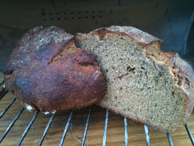 Potato rye (and molasses)