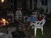 Laval backyard fire