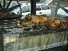 Goat on a spit